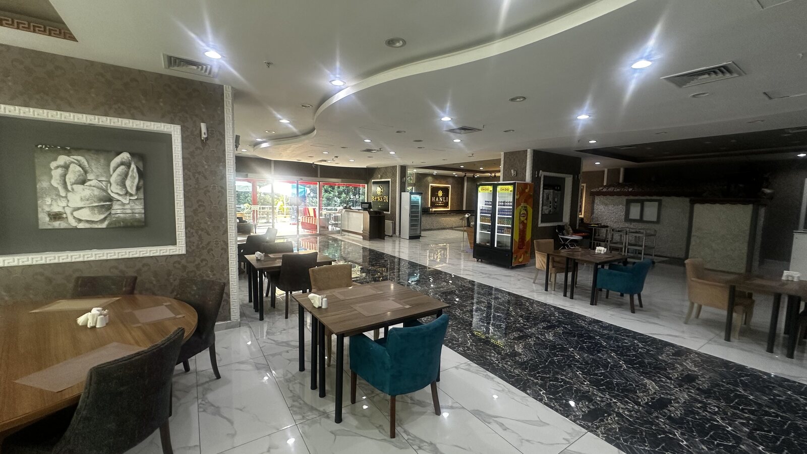 Hanlı Türk Mutfağı salonu